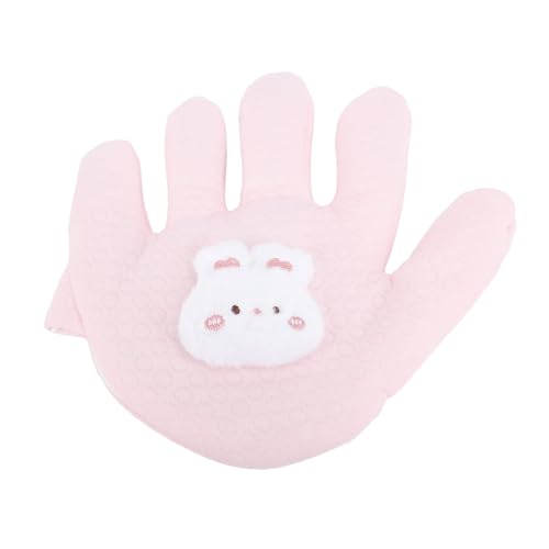 Baby-Beruhigungspalme, Antischreckende Baby-Einschlafhilfe, Sanfte Baby-Schlafhandpalme, Cassia-Samen-Füllung für Erholsamen Nachtschlaf (PINK) von Generic