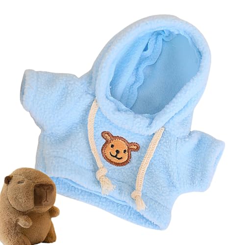 Bärenkleidung - Kleines Plüschbären -Puppenkostüm | Plüsch Capybara Puppenkostüm | Kleidung Für Stofftiere | Bären Sie Toy Outfits Accessoires | Gefüllte Tierhemd Für 7,87 Bis 9,84 Zoll Größe Puppen von Generic