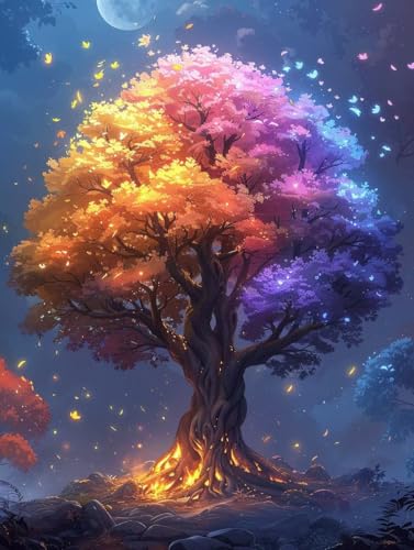 Baum Diamond Painting Erwachsene Abstrakt Diamant Painting Eckige Steine, DIY Kreativ Set für Erwachsene, Full Drill Diamanten Kinder Bastelset für Weihnachtsgeschenke Deko 90 x 120 cm - FZ250971Z Baum Diamond Painting Erwachsene Abstrakt Diamant Painting Eckige Steine, DIY Kreativ Set für Erwachsene, Full Drill Diamanten Kinder Bastelset für Weihnachtsgeschenke Deko 90 x 120 cm - FZ250971Z von Generic