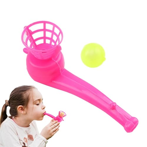 Blow Balls Spielzeugspiel – Praktisch Atmende Bälle Für Kinder, Schwebender Stressabbau-Pfeifen-Blasball | Stress Relief Blow Ball Pipe Spiel Vorschule Lernen, Partyzubehör Für Kleinkinder-Kinderspiel von Generic