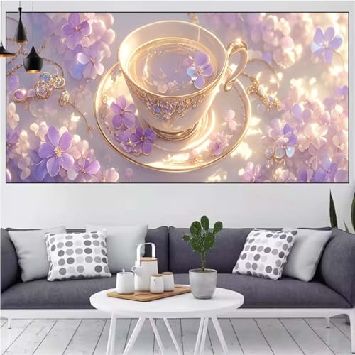 Blume Diamond Painting xxl 60x120cm Diamond Painting Erwachsene Tasse Diamant Malerei Set,Mosaikherstellung Malen Nach Zahlen Cross Stickerei Kunst Leinwand Malerei Kits,Décor Geschenke Frauen CN-449 Blume Diamond Painting xxl 60x120cm Diamond Painting Erwachsene Tasse Diamant Malerei Set,Mosaikherstellung Malen Nach Zahlen Cross Stickerei Kunst Leinwand Malerei Kits,Décor Geschenke Frauen CN-449 von Generic