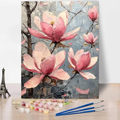 Blumen Malen Nach Zahlen Erwachsene Anlage Malen Nach Zahlen Kreativ Set Erwachsene 100 x 135 cm, Leinwand Ölgemälde Bastelset mit Pinsel und Farben für Deko, Geschenke für Frauen, Ohne Rahmen -XY814 Blumen Malen Nach Zahlen Erwachsene Anlage Malen Nach Zahlen Kreativ Set Erwachsene 100 x 135 cm, Leinwand Ölgemälde Bastelset mit Pinsel und Farben für Deko, Geschenke für Frauen, Ohne Rahmen -XY814 von Generic