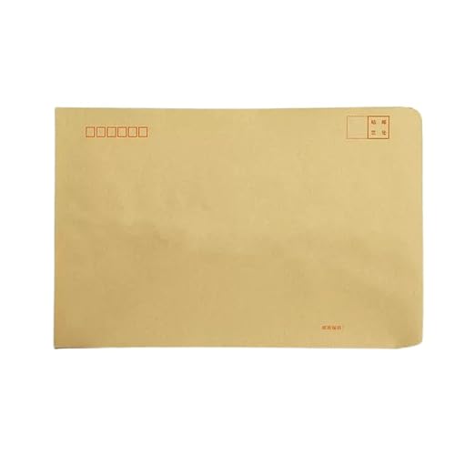 Briefumschläge aus Kraftpapier, A4, 325 x 227 mm, Manila, 100 Stück von Generic