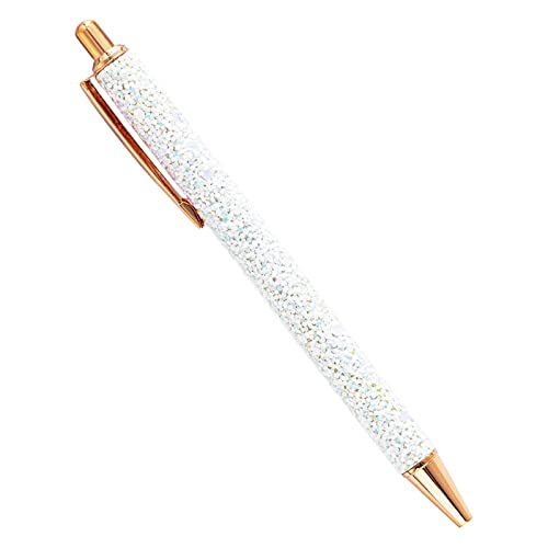 Bürobedarf Press The Beating Pen Spots Strass Vorhaut Press The Pen Studentin Schreibwaren Kugelschreiber Multi Color Press Pen 1ML Bürodekoration Für Frauen Schreibtisch Wandkunst (C, One Size) von Generic