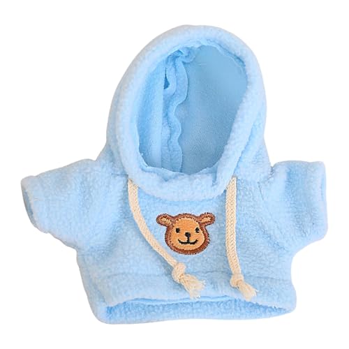 Build A Bear-Kleidung, Build A Bear-Outfits - Cartoon-Spielzeugkleidung,Niedliches Capybara-Kuscheltier-Shirt, -Puppen-Outfits, Zubehör, Pullover für Kinder, und Mädchen, 7,87 bis 9,84 Zoll große Pupp von Generic