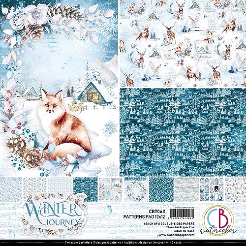 Ciao Bella Winter Journey Musterblock, 30,5 x 30,5 cm von Generic