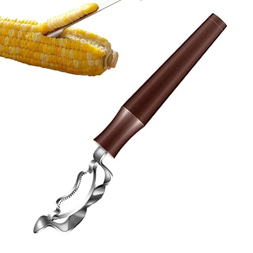 Corn Cob Stripper, Corn Cob Entferner Werkzeug - Manual Cob Entferner Tool Mais Stripper Edelstahl Mais Peeling Tool | Multifunktionale effektive Maisschäler zum Entfernen von Maiskernen Skalieren von von Generic