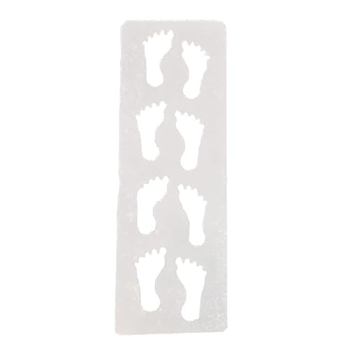 Creative Christmas Footprints Template - Small Footprints Decoration | Christmas Paths With Santa | Father Christmas Xmas Eve Trail | Foot Print Stencils For Floor, Door, Wood, Christmas Card von Generic