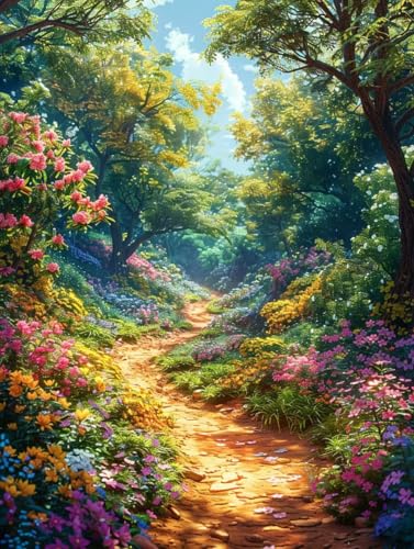 DIY Diamond Painting Erwachsene Pflanze, Diamond Painting Set Landschaft, 5D Runder Vollbohrer Diamant Malerei Kits, Diamant Malerei Basteln für Erwachsene, Wanddeko und Zimmer Deko, 40x50cm 0-4568 DIY Diamond Painting Erwachsene Pflanze, Diamond Painting Set Landschaft, 5D Runder Vollbohrer Diamant Malerei Kits, Diamant Malerei Basteln für Erwachsene, Wanddeko und Zimmer Deko, 40x50cm 0-4568 von Generic