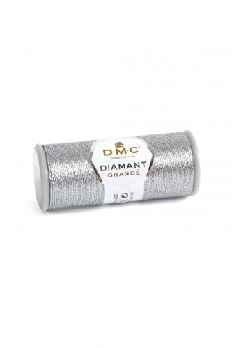 DMC Diamant Grande Metallic Stickgarn, G415 Silber, 20 m von Generic