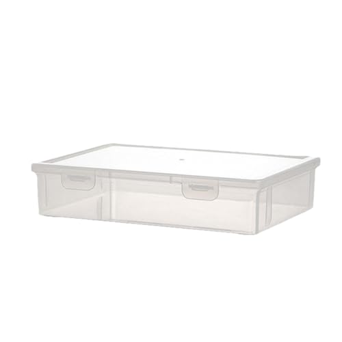 Dateispeicherfeld - Datei Organizer Box | Dokumentorganisator | Speicherdateiboxen mit Deckel | A4 wichtige Dokumente Container Box für wichtige Dokumente, Zertifikate von Generic