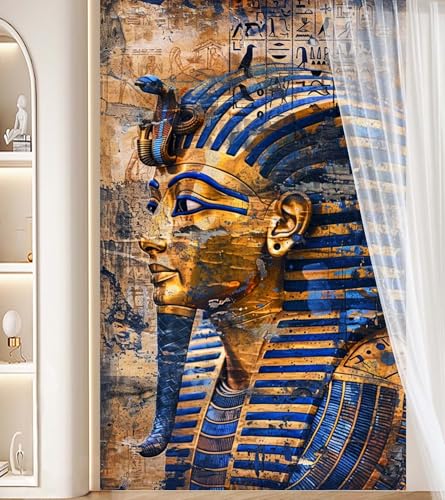 Diamond Painting Ägypten Diamant Painting Bilder Kinder Weinlese Malen nach Zahlen,DIY Bastelset Erwachsene 5D Diamant Malerei Kunst Strass Mosaic Stickerei Kits Home Wand Decor Geschenke 30x50 cm J19 von Generic