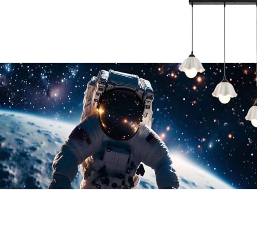 Diamond Painting Astronaut Diamant Painting Bilder Mysterium, Diamond Painting Groß XXL 70 x 40 cm, Diamant Painting Bilder Erwachsene DIY Diamond Painting Crystal Art Stickerei für Wand Dekor q572 von Generic