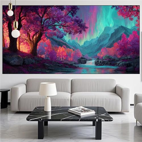 Diamond Painting Baum Diamond Painting Erwachsene Groß xxl 50x150cm Diamant Malerei Wald Malen Nach Zahlen DIY Strass Kunst Mosaikherstellung Crystal Stickerei Malerei Kits für Home Dekor Gifts KM-731 Diamond Painting Baum Diamond Painting Erwachsene Groß xxl 50x150cm Diamant Malerei Wald Malen Nach Zahlen DIY Strass Kunst Mosaikherstellung Crystal Stickerei Malerei Kits für Home Dekor Gifts KM-731 von Generic