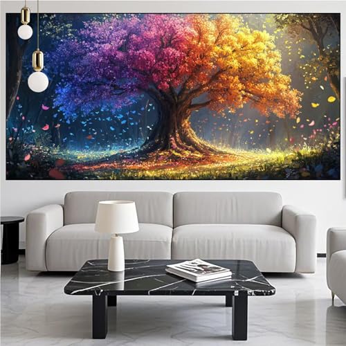 Diamond Painting Baum Diamond Painting Erwachsene Groß xxl 90x250cm Diamant Malerei Abstrakt Malen Nach Zahlen DIY Strass Kunst Mosaikherstellung Crystal Stickerei Malerei Kits für Home Dekor KM-941 Diamond Painting Baum Diamond Painting Erwachsene Groß xxl 90x250cm Diamant Malerei Abstrakt Malen Nach Zahlen DIY Strass Kunst Mosaikherstellung Crystal Stickerei Malerei Kits für Home Dekor KM-941 von Generic