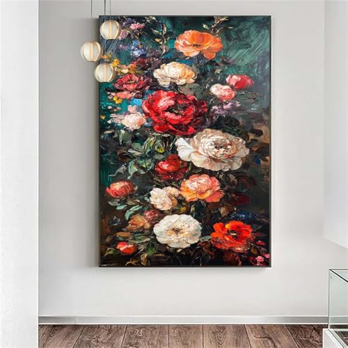 Diamond Painting Blumen Buntes Diamond Painting Erwachsene xxl,DIY Malen nach Zahlen Diamant Set Frauen,Diamant Stickerei Kreuzstich Basteln Set Geschenke für Frauen Deko Schlafzimmer 80x160cm j-1079 Diamond Painting Blumen Buntes Diamond Painting Erwachsene xxl,DIY Malen nach Zahlen Diamant Set Frauen,Diamant Stickerei Kreuzstich Basteln Set Geschenke für Frauen Deko Schlafzimmer 80x160cm j-1079 von Generic