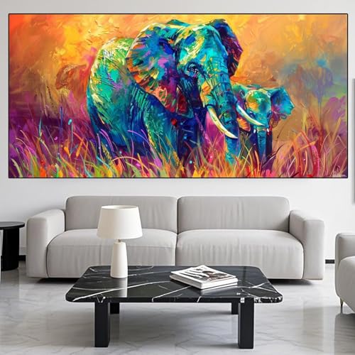 Diamond Painting Elefant Diamond Painting Erwachsene Groß xxl 80x160cm Diamant Malerei Tier Malen Nach Zahlen DIY Strass Kunst Mosaikherstellung Crystal Stickerei sets für Home Dekor Geschenke XD193 Diamond Painting Elefant Diamond Painting Erwachsene Groß xxl 80x160cm Diamant Malerei Tier Malen Nach Zahlen DIY Strass Kunst Mosaikherstellung Crystal Stickerei sets für Home Dekor Geschenke XD193 von Generic