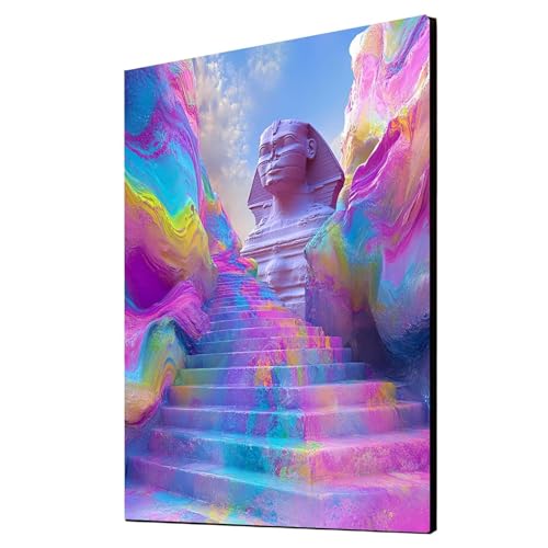 Diamond Painting Erwachsene Abstrakt Diamond Painting Sphinx, Diamant Malen Nach Zahlen, 5D DIY Crystal art Cross Stickerei Basteln Erwachsene, Home Ästhetik Wand Dekor, Geschenke 80 x 110cm 1ZSH-5328 Diamond Painting Erwachsene Abstrakt Diamond Painting Sphinx, Diamant Malen Nach Zahlen, 5D DIY Crystal art Cross Stickerei Basteln Erwachsene, Home Ästhetik Wand Dekor, Geschenke 80 x 110cm 1ZSH-5328 von Generic