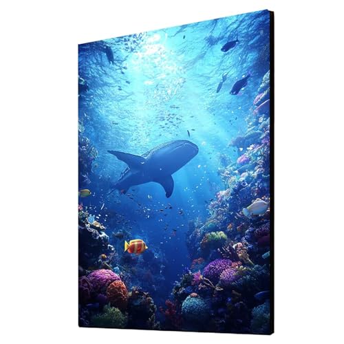Diamond Painting Erwachsene Killerwal Diamond Painting Fisch, Diamant Malen Nach Zahlen, 5D DIY Crystal art Cross Stickerei Basteln Erwachsene, Home Ästhetik Wand Dekor, Geschenke 80 x 110cm 1ZSH-5658 Diamond Painting Erwachsene Killerwal Diamond Painting Fisch, Diamant Malen Nach Zahlen, 5D DIY Crystal art Cross Stickerei Basteln Erwachsene, Home Ästhetik Wand Dekor, Geschenke 80 x 110cm 1ZSH-5658 von Generic