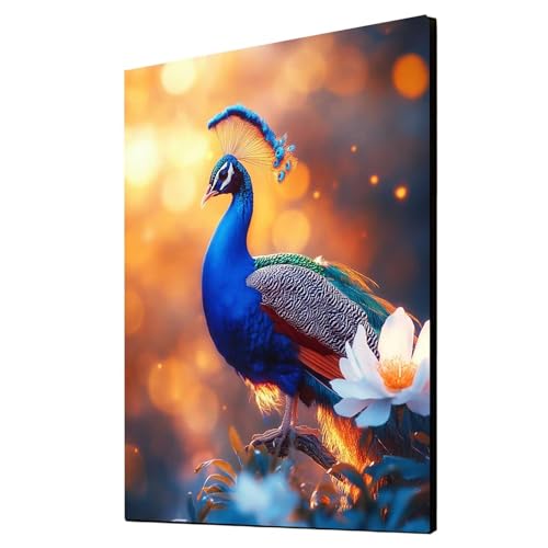 Diamond Painting Erwachsene Pfau Diamond Painting Blume, Diamant Malen Nach Zahlen, 5D DIY Crystal art Cross Stickerei Basteln Erwachsene, Home Ästhetik Wand Dekor, Geschenke 30x40cm 1ZSH-16892 Diamond Painting Erwachsene Pfau Diamond Painting Blume, Diamant Malen Nach Zahlen, 5D DIY Crystal art Cross Stickerei Basteln Erwachsene, Home Ästhetik Wand Dekor, Geschenke 30x40cm 1ZSH-16892 von Generic