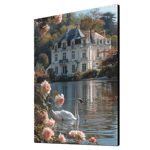 Diamond Painting Erwachsene Schwan Diamond Painting Blume, Diamant Malen Nach Zahlen, 5D DIY Crystal art Cross Stickerei Basteln Erwachsene, Home Ästhetik Wand Dekor, Geschenke 60x80cm 1ZSH-12006 Diamond Painting Erwachsene Schwan Diamond Painting Blume, Diamant Malen Nach Zahlen, 5D DIY Crystal art Cross Stickerei Basteln Erwachsene, Home Ästhetik Wand Dekor, Geschenke 60x80cm 1ZSH-12006 von Generic