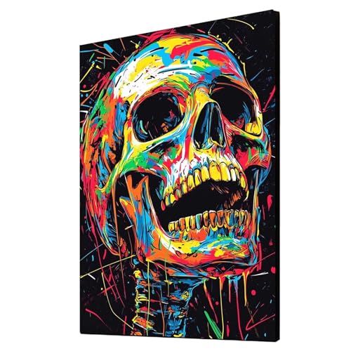 Diamond Painting Erwachsene Skeleton Diamond Painting Farbkunst, Diamant Malen Nach Zahlen, 5D DIY Crystal art Cross Stickerei Basteln Erwachsene, Home Ästhetik Wand Dekor 80 x 110 cm 1ZSH-5588 Diamond Painting Erwachsene Skeleton Diamond Painting Farbkunst, Diamant Malen Nach Zahlen, 5D DIY Crystal art Cross Stickerei Basteln Erwachsene, Home Ästhetik Wand Dekor 80 x 110 cm 1ZSH-5588 von Generic