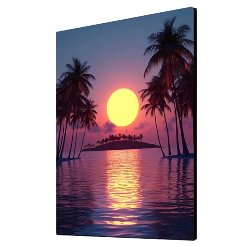 Diamond Painting Erwachsene Sonnenuntergang Diamond Painting Landschaft, Diamant Malen Nach Zahlen, 5D DIY Crystal art Cross Stickerei Basteln Erwachsene, Home Ästhetik Wand Dekor 50 x 70cm 1ZSH-18965 Diamond Painting Erwachsene Sonnenuntergang Diamond Painting Landschaft, Diamant Malen Nach Zahlen, 5D DIY Crystal art Cross Stickerei Basteln Erwachsene, Home Ästhetik Wand Dekor 50 x 70cm 1ZSH-18965 von Generic