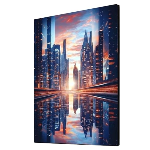 Diamond Painting Erwachsene Stadt Diamond Painting Sonnenuntergang, Diamant Malen Nach Zahlen, 5D DIY Crystal art Cross Stickerei Basteln Erwachsene, Home Ästhetik Wand Dekor 100 x 135 cm 1ZSH-17690 Diamond Painting Erwachsene Stadt Diamond Painting Sonnenuntergang, Diamant Malen Nach Zahlen, 5D DIY Crystal art Cross Stickerei Basteln Erwachsene, Home Ästhetik Wand Dekor 100 x 135 cm 1ZSH-17690 von Generic