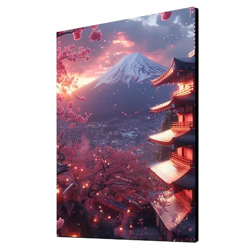 Diamond Painting Erwachsene Vulkan Fuji Diamond Painting Turm, Diamant Malen Nach Zahlen, 5D DIY Crystal art Cross Stickerei Basteln Erwachsene, Home Ästhetik Wand Dekor 100 x 135 cm 1ZSH- 5700 Diamond Painting Erwachsene Vulkan Fuji Diamond Painting Turm, Diamant Malen Nach Zahlen, 5D DIY Crystal art Cross Stickerei Basteln Erwachsene, Home Ästhetik Wand Dekor 100 x 135 cm 1ZSH- 5700 von Generic