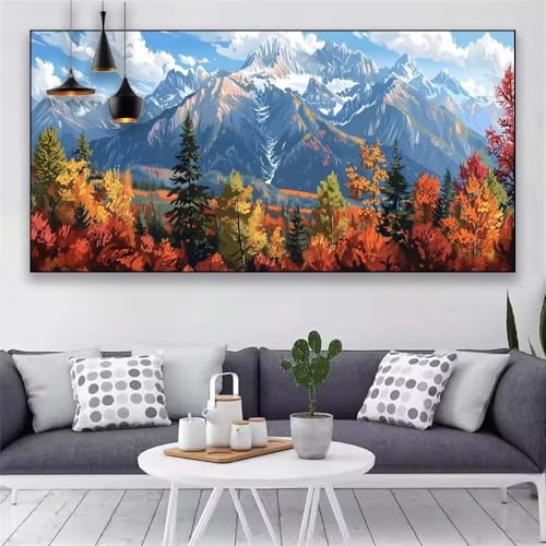Diamond Painting Erwachsene Wald Diamond Painting xxl 80x160cm Diamant Malerei set Berg Kristalle Kunst Stickerei Kreuzstich Malerei Mosaikherstellung kits,Home Wand Deko Geschenke für Frauen LS759 Diamond Painting Erwachsene Wald Diamond Painting xxl 80x160cm Diamant Malerei set Berg Kristalle Kunst Stickerei Kreuzstich Malerei Mosaikherstellung kits,Home Wand Deko Geschenke für Frauen LS759 von Generic