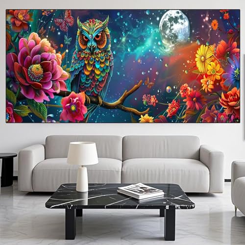 Diamond Painting Eule Diamond Painting Erwachsene 40x70cm Diamant Malerei Blume Malen Nach Zahlen DIY Strass Kunst Mosaikherstellung Crystal Stickerei Malerei sets für Home Wand Dekor Geschenke XD577 Diamond Painting Eule Diamond Painting Erwachsene 40x70cm Diamant Malerei Blume Malen Nach Zahlen DIY Strass Kunst Mosaikherstellung Crystal Stickerei Malerei sets für Home Wand Dekor Geschenke XD577 von Generic