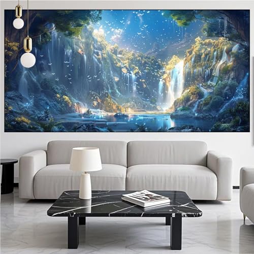 Diamond Painting Fallen Diamont Painting Bilder Landschaft Malen Nach Zahlen Set für Kinder Erwachsene,5D Vollbohrung Crystal Bastelset Mädchen Mosaikherstellung,DIY Diamant Malerei 60x120cm KM-184 Diamond Painting Fallen Diamont Painting Bilder Landschaft Malen Nach Zahlen Set für Kinder Erwachsene,5D Vollbohrung Crystal Bastelset Mädchen Mosaikherstellung,DIY Diamant Malerei 60x120cm KM-184 von Generic