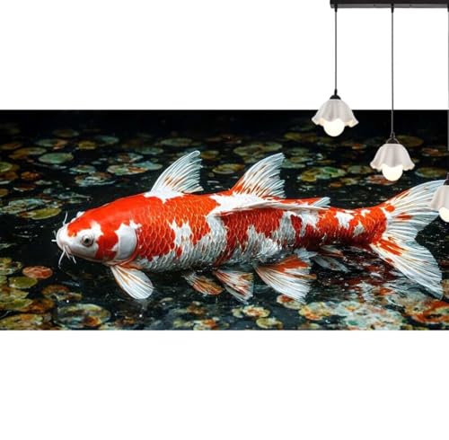 Diamond Painting Fisch Diamond Painting Erwachsene Tier, 5D Diamant Painting Bilder Full Drill Diamond Painting Kinder, DIY Malen Nach Zahlen Diamant Kunst Malerei Set für Wand Dekor 200 x 90 cm q565 von Generic