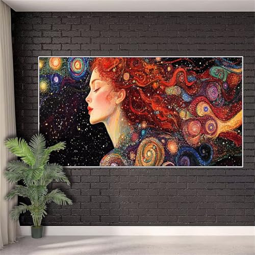 Diamond Painting Fräulein Diamant Painting Kinder Abstraktion,5D Diamant Mosaikherstellung Set Mädchen Anfänger,Full Drill Diamant Kunst Malerei Bastelset Aesthetic für Wanddekorationen 50x100cm j-908 Diamond Painting Fräulein Diamant Painting Kinder Abstraktion,5D Diamant Mosaikherstellung Set Mädchen Anfänger,Full Drill Diamant Kunst Malerei Bastelset Aesthetic für Wanddekorationen 50x100cm j-908 von Generic