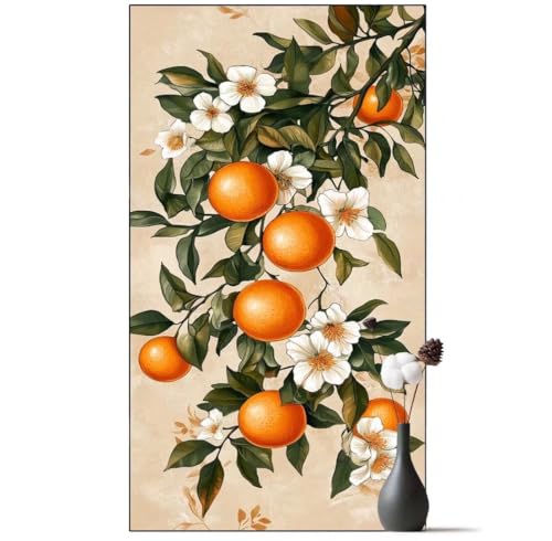 Diamond Painting Frucht Diamant Painting Bilder Blume, Diamond Painting Groß XXL 90 x 200 cm, Diamant Painting Bilder Erwachsene DIY Simple Diamond Painting Crystal Art Stickerei für Wand Dekor q1060 von Generic