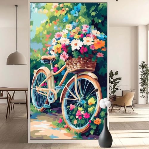 Diamond Painting Frühling Diamond Painting Erwachsene Landschaft, 5D Diamant Painting Bilder Full Diamond Painting Kinder, DIY Malen Nach Zahlen Malerei Stickerei Set für Wand Dekor 30 x 60 cm q635 von Generic