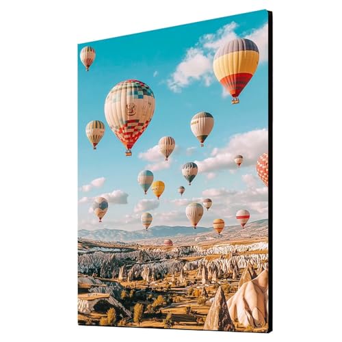 Diamond Painting Heißluftballon Vollbohrer Diamant Malen Nach Zahlen Landschaft mit Diamond Painting Zubehör Set, Diamant Cross Stitch Stickerei Bastelset Erwachsene, Zimmer Deko 90x120cm 1ZSH-13489 Diamond Painting Heißluftballon Vollbohrer Diamant Malen Nach Zahlen Landschaft mit Diamond Painting Zubehör Set, Diamant Cross Stitch Stickerei Bastelset Erwachsene, Zimmer Deko 90x120cm 1ZSH-13489 von Generic