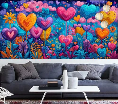 Diamond Painting Herz Diamond Painting Kinder Abstrakt Diamant Malerei Anfänger Diamant Kunst Malerei Stickerei set,DIY Malen Nach Zahlen Bastelset Erwachsene Kristall Puzzle,Geschenke 30x60cm VQ-582 Diamond Painting Herz Diamond Painting Kinder Abstrakt Diamant Malerei Anfänger Diamant Kunst Malerei Stickerei set,DIY Malen Nach Zahlen Bastelset Erwachsene Kristall Puzzle,Geschenke 30x60cm VQ-582 von Generic