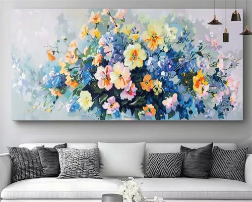 Diamond Painting Kinder Blume Diamant Painting Farbe Diammant Malerei Bilder Mädchen,DIY 5D Kristall Stickerei Kit,Volldiamant Strass Mosaik Art Leinwand Bastelset Für Home Dekor Gift 70x140cm M318 Diamond Painting Kinder Blume Diamant Painting Farbe Diammant Malerei Bilder Mädchen,DIY 5D Kristall Stickerei Kit,Volldiamant Strass Mosaik Art Leinwand Bastelset Für Home Dekor Gift 70x140cm M318 von Generic