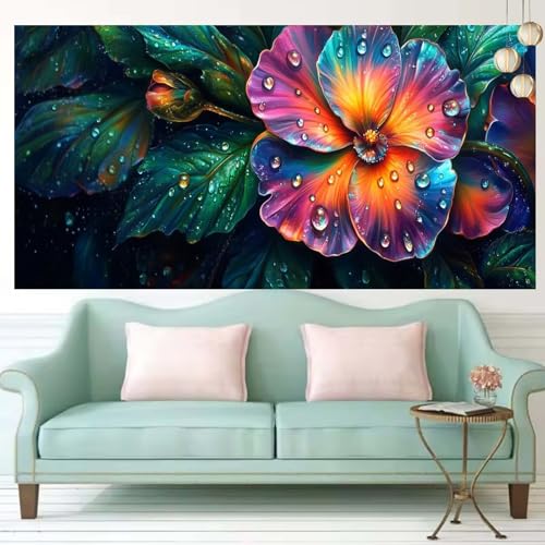 Diamond Painting Kinder Blume Diamond Painting Erwachsene 60×150cm Diamant Art Bilder Droplet Malen Nach Zahlen DIY 5D Diamant Malerei Crystal Art Bastelset für Zimmer Deko Wohnzimmer,Geschenke T412 Diamond Painting Kinder Blume Diamond Painting Erwachsene 60×150cm Diamant Art Bilder Droplet Malen Nach Zahlen DIY 5D Diamant Malerei Crystal Art Bastelset für Zimmer Deko Wohnzimmer,Geschenke T412 von Generic