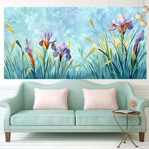 Diamond Painting Kinder Blume Diamond Painting Erwachsene 60×150cm Diamant Art Bilder Farm Malen Nach Zahlen DIY 5D Diamant Malerei Crystal Art Bastelset für Zimmer Deko Wohnzimmer,Geschenke T382 Diamond Painting Kinder Blume Diamond Painting Erwachsene 60×150cm Diamant Art Bilder Farm Malen Nach Zahlen DIY 5D Diamant Malerei Crystal Art Bastelset für Zimmer Deko Wohnzimmer,Geschenke T382 von Generic