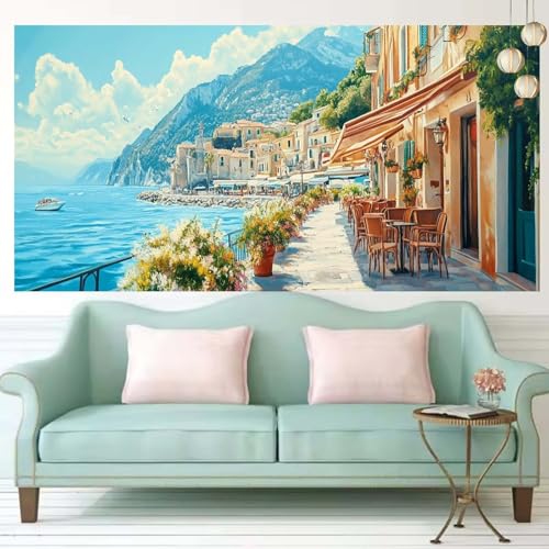 Diamond Painting Kinder Lagern Diamond Painting Erwachsene Small 40×100cm Diamant Art Bilder Seaside Malen Nach Zahlen DIY Diamant Malerei Crystal Art Bastelset Deko Wohnzimmer,Geschenke Frauen T888 Diamond Painting Kinder Lagern Diamond Painting Erwachsene Small 40×100cm Diamant Art Bilder Seaside Malen Nach Zahlen DIY Diamant Malerei Crystal Art Bastelset Deko Wohnzimmer,Geschenke Frauen T888 von Generic
