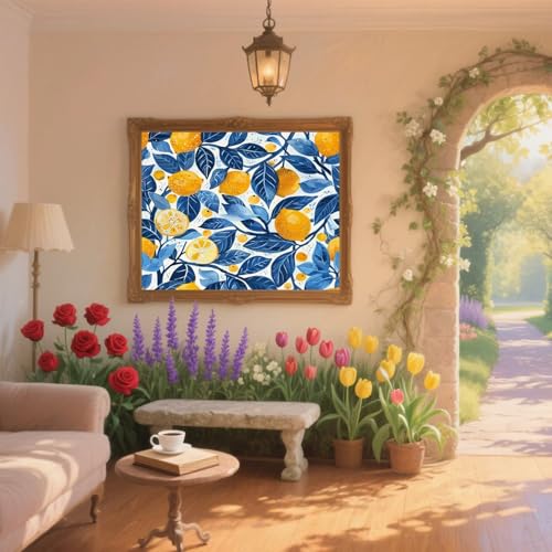 Diamond Painting Kinder Zitrone Diamant Painting Bilder Modern Diamant Malerei kits Erwachsene 50x70cm DIY Stickerei Kreuzstich Malen Nach Zahlen Anfänger Mosaik Bastelset,Home Deko Geschenke ZQ635 Diamond Painting Kinder Zitrone Diamant Painting Bilder Modern Diamant Malerei kits Erwachsene 50x70cm DIY Stickerei Kreuzstich Malen Nach Zahlen Anfänger Mosaik Bastelset,Home Deko Geschenke ZQ635 von Generic