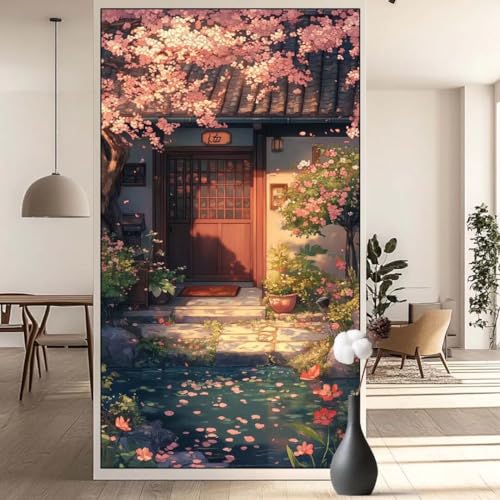 Diamond Painting Landschaft Diamond Painting Erwachsene Cartoon, 5D Diamant Painting Bilder Full Diamond Painting Kinder, DIY Malen Nach Zahlen Malerei Stickerei Set für Wand Dekor 60 x 120 cm q719 von Generic