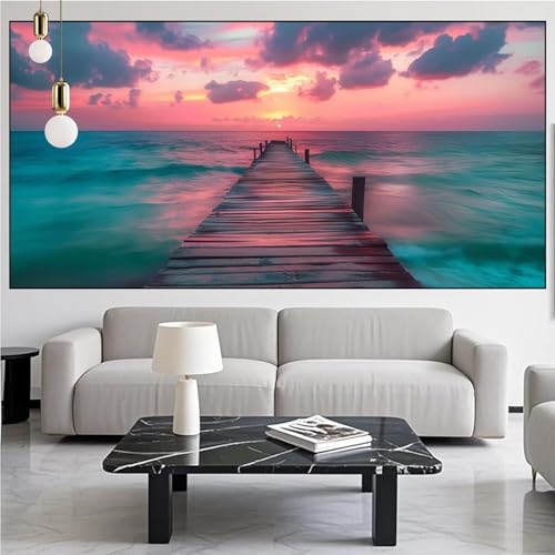 Diamond Painting Landschaft Diamond Painting Erwachsene Groß xxl 100x300cm Diamant Malerei,Gifts Ozean Malen Nach Zahlen DIY Strass Kunst Mosaikherstellung Crystal Stickerei Malerei,Gifts Kits KM-871 Diamond Painting Landschaft Diamond Painting Erwachsene Groß xxl 100x300cm Diamant Malerei,Gifts Ozean Malen Nach Zahlen DIY Strass Kunst Mosaikherstellung Crystal Stickerei Malerei,Gifts Kits KM-871 von Generic