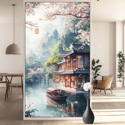 Diamond Painting Landschaft Diamond Painting Erwachsene Japan, 5D Diamant Painting Bilder Full Drill Diamond Painting Kinder, DIY Malen Nach Zahlen Malerei Stickerei Set für Wand Dekor 60x120 cm q731 Diamond Painting Landschaft Diamond Painting Erwachsene Japan, 5D Diamant Painting Bilder Full Drill Diamond Painting Kinder, DIY Malen Nach Zahlen Malerei Stickerei Set für Wand Dekor 60x120 cm q731 von Generic