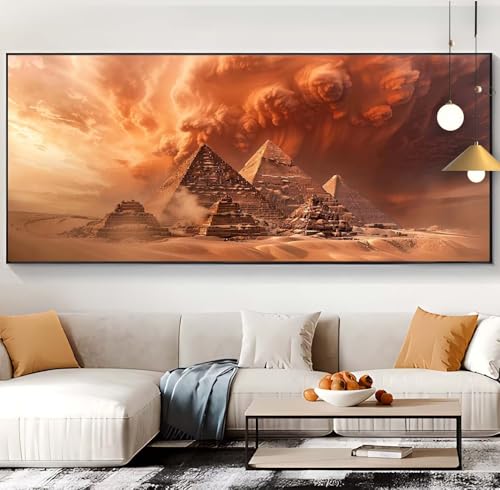 Diamond Painting Landschaft Diamond Painting XXL 70x180cm Diamond Painting Erwachsene Pyramide Malen Nach Zahlen DIY Mosaikherstellung Diamonds Stickerei Malerei für Home Décor Geschenke Frauen G47 von Generic