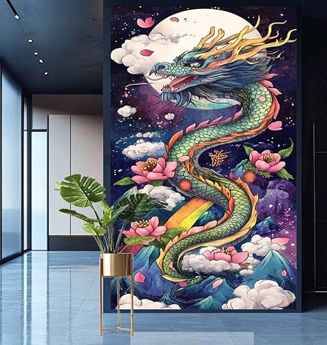 Diamond Painting Mond Diamond Painting Erwachsene Groß xxl 80x200cm Diamant Malerei Drachen Malen Nach Zahlen DIY Strass Kunst Mosaikherstellung Crystal Stickerei Malerei Kits,Home Dekor Gifts E973 Diamond Painting Mond Diamond Painting Erwachsene Groß xxl 80x200cm Diamant Malerei Drachen Malen Nach Zahlen DIY Strass Kunst Mosaikherstellung Crystal Stickerei Malerei Kits,Home Dekor Gifts E973 von Generic