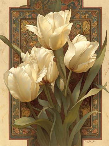 Diamond Painting Nordeuropa Diamond Painting Kinder 70x90cm Diamant Malerei Bilder Tulpe, DIY Vollbohrer Diamanten Malerei Stickerei Kreuzstich Malerei Bastelset Kits, Geschenk Mädchen 9 jahre z5-t Diamond Painting Nordeuropa Diamond Painting Kinder 70x90cm Diamant Malerei Bilder Tulpe, DIY Vollbohrer Diamanten Malerei Stickerei Kreuzstich Malerei Bastelset Kits, Geschenk Mädchen 9 jahre z5-t von Generic