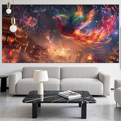 Diamond Painting Phönix Diamond Painting Erwachsene 30x80cm Diamant Malerei Stadt Malen Nach Zahlen DIY Strass Kunst Mosaikherstellung Crystal Stickerei Malerei Kits für Home Dekor Geschenke KM-245 Diamond Painting Phönix Diamond Painting Erwachsene 30x80cm Diamant Malerei Stadt Malen Nach Zahlen DIY Strass Kunst Mosaikherstellung Crystal Stickerei Malerei Kits für Home Dekor Geschenke KM-245 von Generic